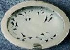 Mother of Pearl Pendant. Back View.
