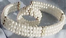 Pearl Ring and Bracelet Set