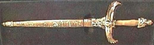 Egyptian Knife in Fitted Case